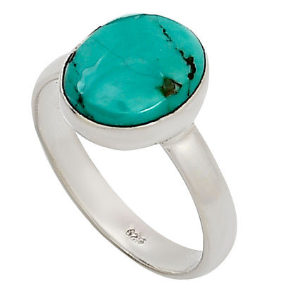 Natural Rare Turquoise Nevada Aztec Mt Ring size-8 R-1001 27-ER15575