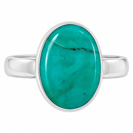 Natural Rare Turquoise Nevada Aztec Mt Ring size-8 R-1001 27-ER15577