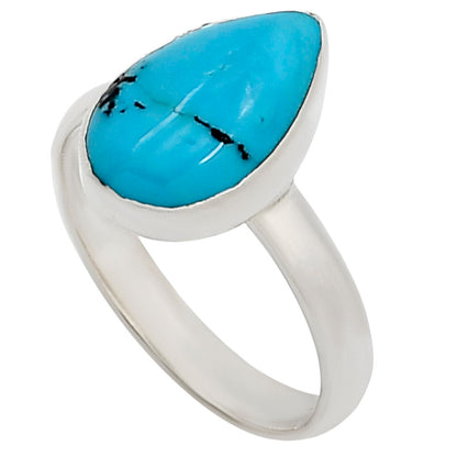 Natural Rare Turquoise Nevada Aztec Mt Ring size-8 R-1001 27-ER15588