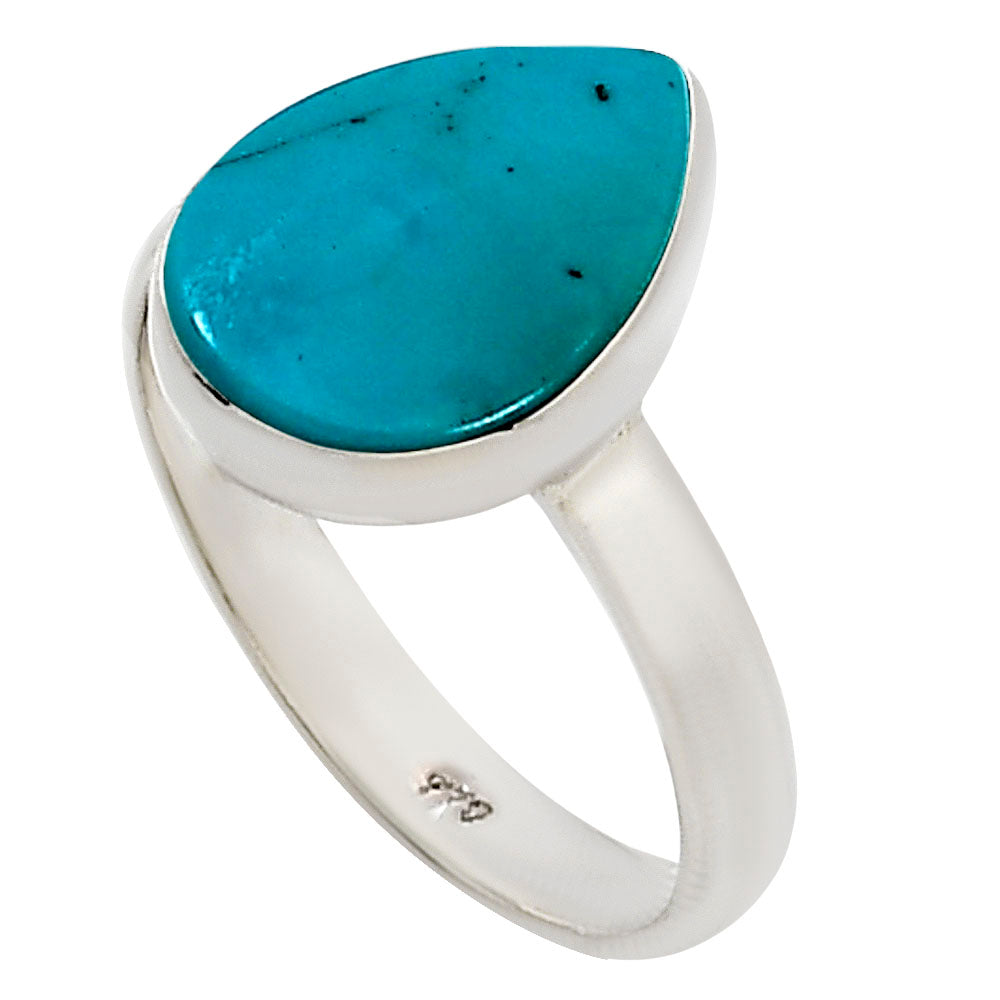 Natural Rare Turquoise Nevada Aztec Mt Ring size-8 R-1001 27-ER15590
