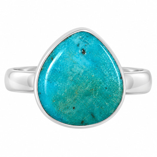 Natural Rare Turquoise Nevada Aztec Mt Ring size-8 R-1001 27-ER15593