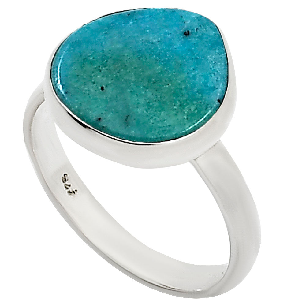 Natural Rare Turquoise Nevada Aztec Mt Ring size-8 R-1001 27-ER15593