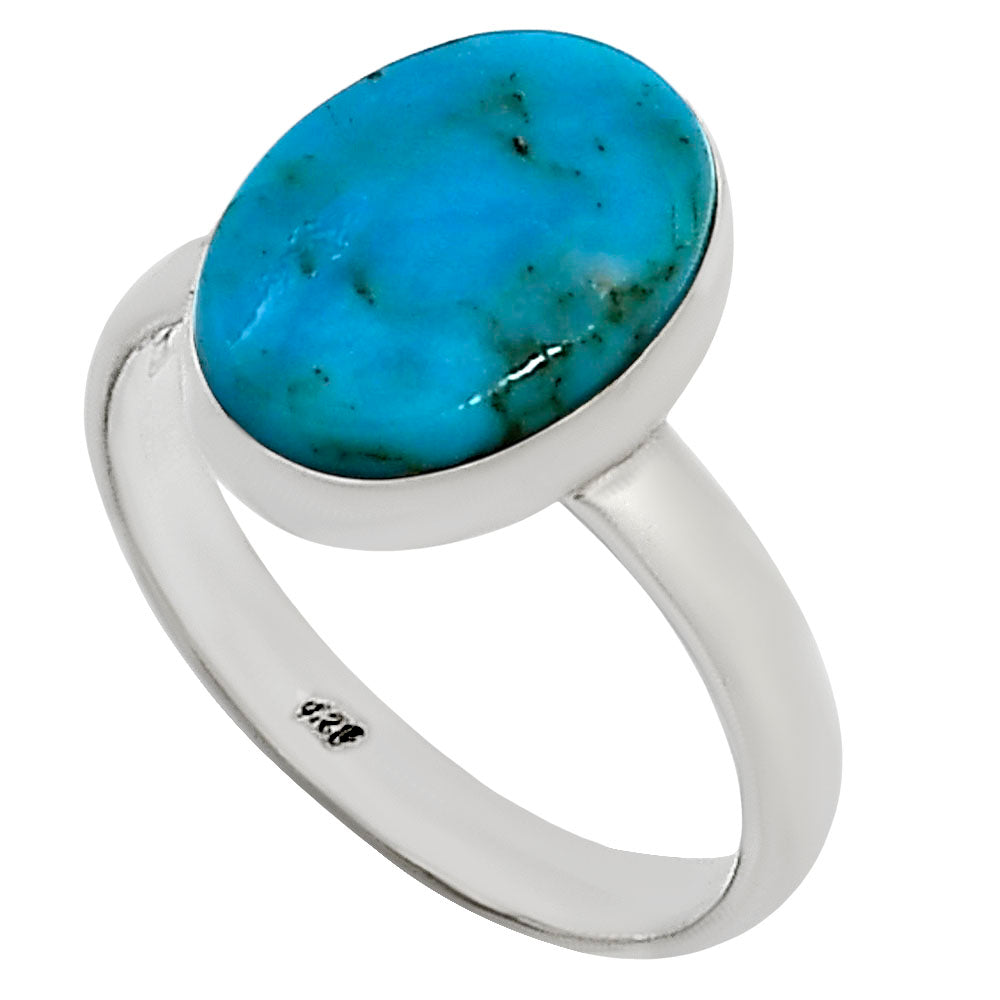 Natural Rare Turquoise Nevada Aztec Mt Ring size-9 R-1001 27-ER15599