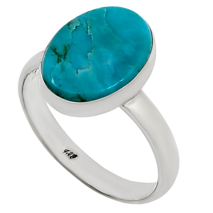 Natural Rare Turquoise Nevada Aztec Mt Ring size-9 R-1001 27-ER15600
