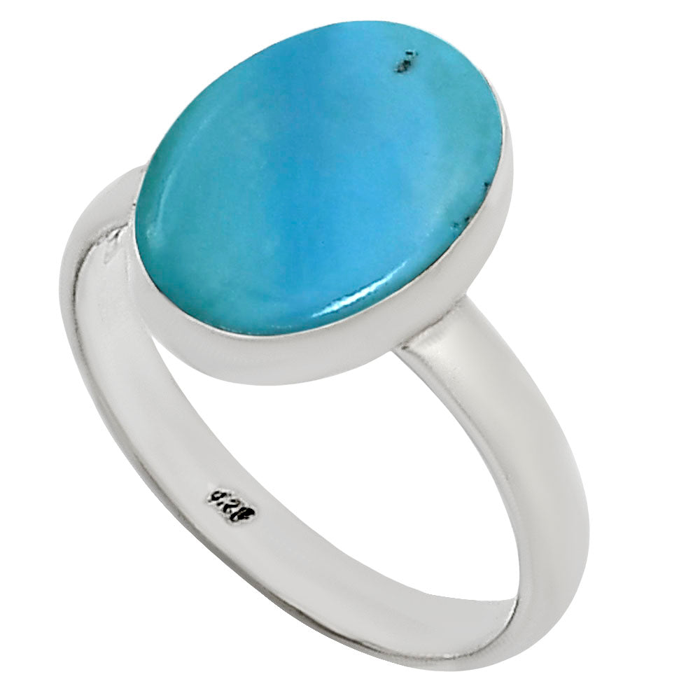 Natural Rare Turquoise Nevada Aztec Mt Ring size-9 R-1001 27-ER15603