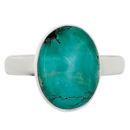 Natural Rare Turquoise Nevada Aztec Mt Ring size-9 R-1001 27-ER15604