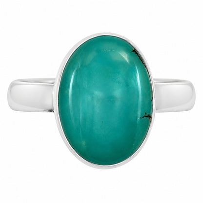 Natural Rare Turquoise Nevada Aztec Mt Ring size-9 R-1001 27-ER15606