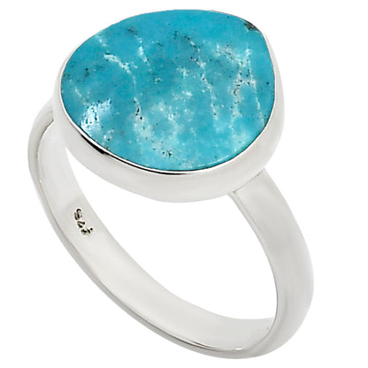 Natural Rare Turquoise Nevada Aztec Mt Ring size-9 R-1001 27-ER15619
