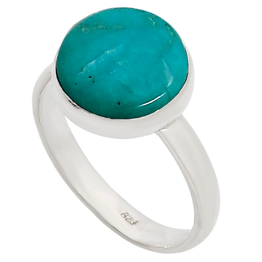 Natural Rare Turquoise Nevada Aztec Mt Ring size-9 R-1001 27-ER15620
