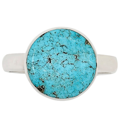 Natural Rare Turquoise Nevada Aztec Mt Ring size-9 R-1001 27-ER15621