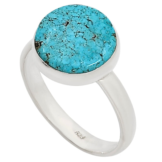 Natural Rare Turquoise Nevada Aztec Mt Ring size-9 R-1001 27-ER15621