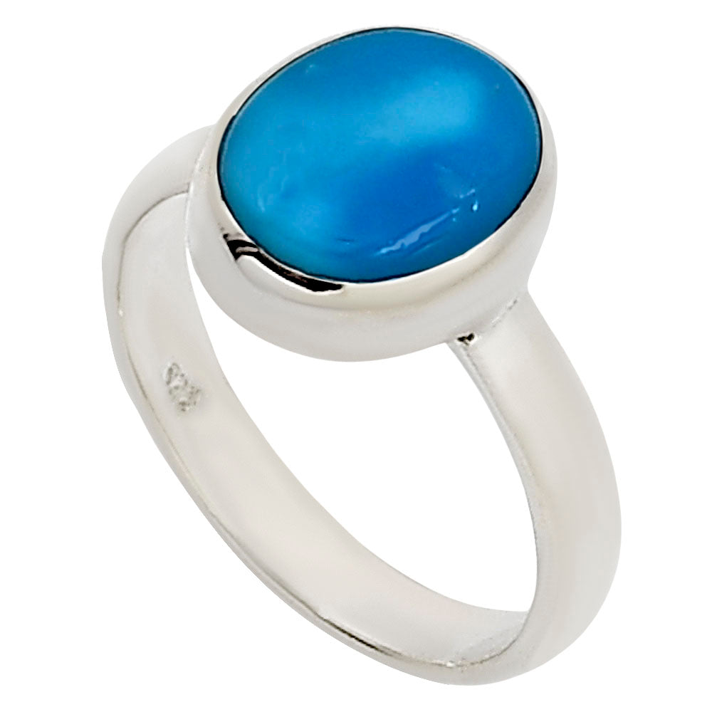 Natural Rare Turquoise Nevada Aztec Mt Ring size-5 R-1004 27-ER15641