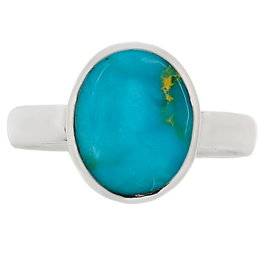 Natural Rare Turquoise Nevada Aztec Mt Ring size-5 R-1004 27-ER15644