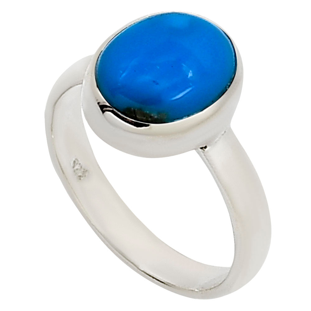 Natural Rare Turquoise Nevada Aztec Mt Ring size-5 R-1004 27-ER15646