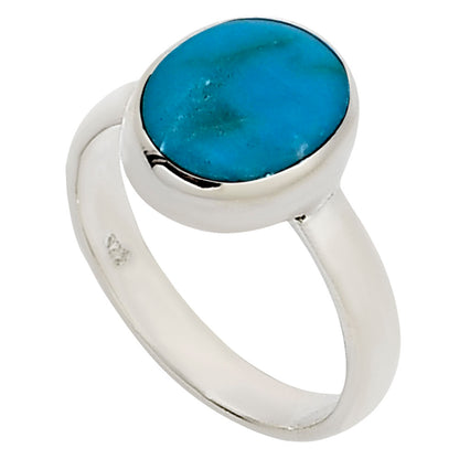Natural Rare Turquoise Nevada Aztec Mt Ring size-5 R-1004 27-ER15651