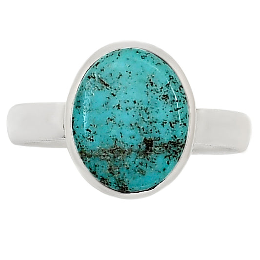 Natural Rare Turquoise Nevada Aztec Mt Ring size-5 R-1004 27-ER15652