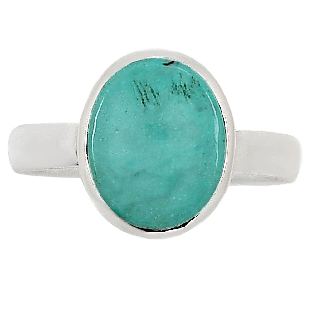 Natural Rare Turquoise Nevada Aztec Mt Ring size-6 R-1004 27-ER15661