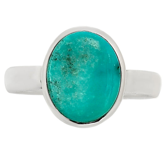 Natural Rare Turquoise Nevada Aztec Mt Ring size-6 R-1004 27-ER15678