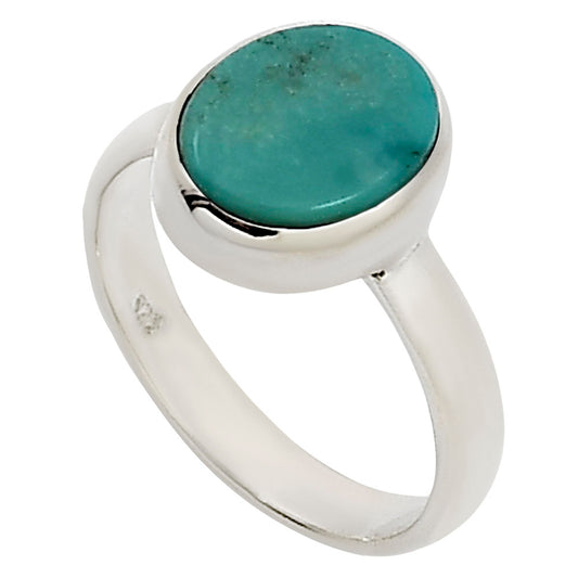 Natural Rare Turquoise Nevada Aztec Mt Ring size-6 R-1004 27-ER15678