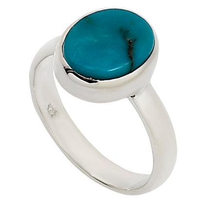 Natural Rare Turquoise Nevada Aztec Mt Ring size-6 R-1004 27-ER15681