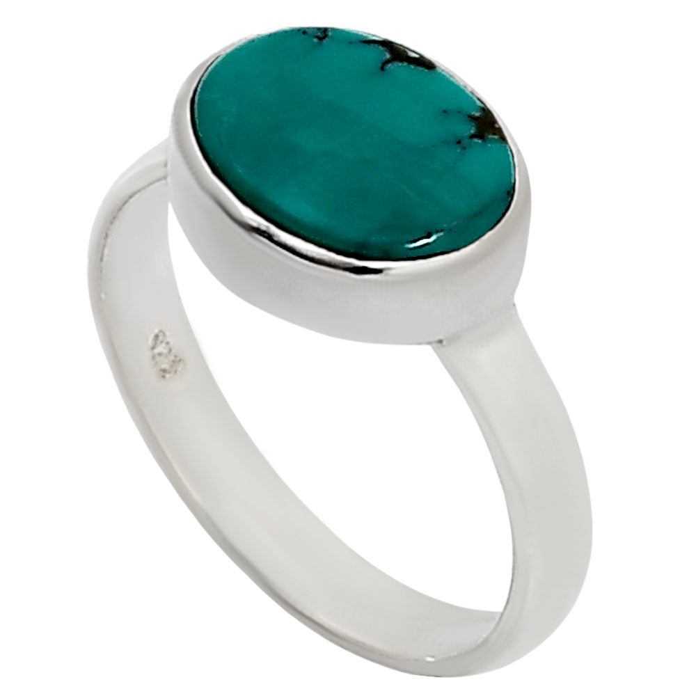 Natural Rare Turquoise Nevada Aztec Mt Ring size-6 R-1004 27-ER15684