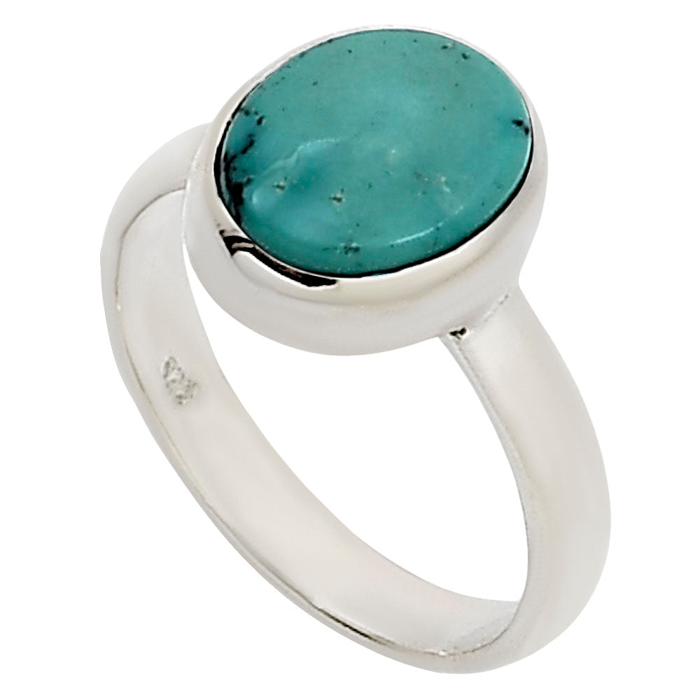 Natural Rare Turquoise Nevada Aztec Mt Ring size-7 R-1004 27-ER15688