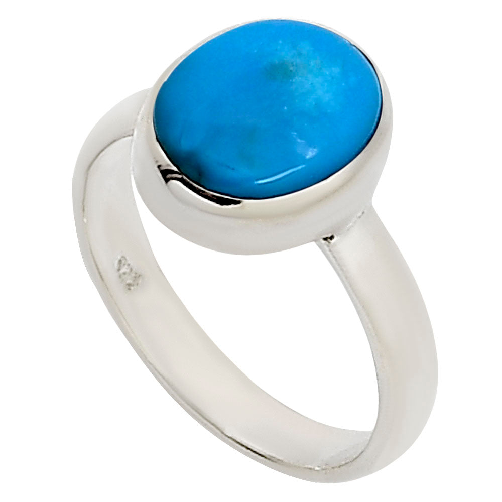 Natural Rare Turquoise Nevada Aztec Mt Ring size-7 R-1004 27-ER15691