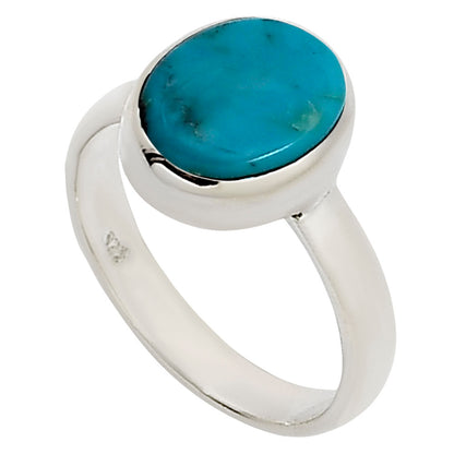 Natural Rare Turquoise Nevada Aztec Mt Ring size-7 R-1004 27-ER15699