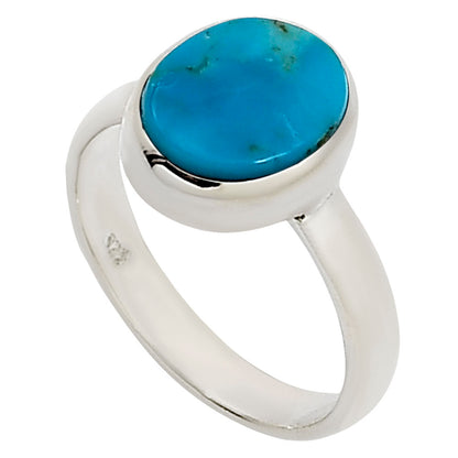 Natural Rare Turquoise Nevada Aztec Mt Ring size-8 R-1004 27-ER15723