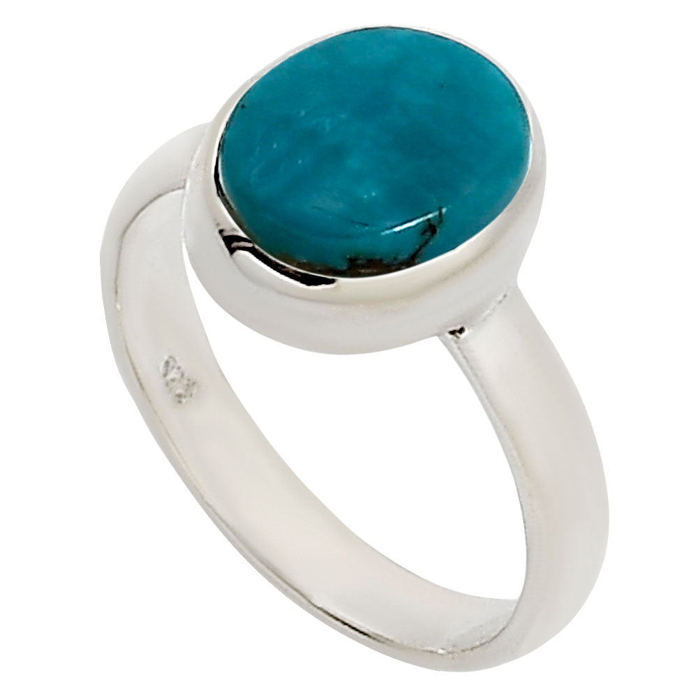 Natural Rare Turquoise Nevada Aztec Mt Ring size-8 R-1004 27-ER15724