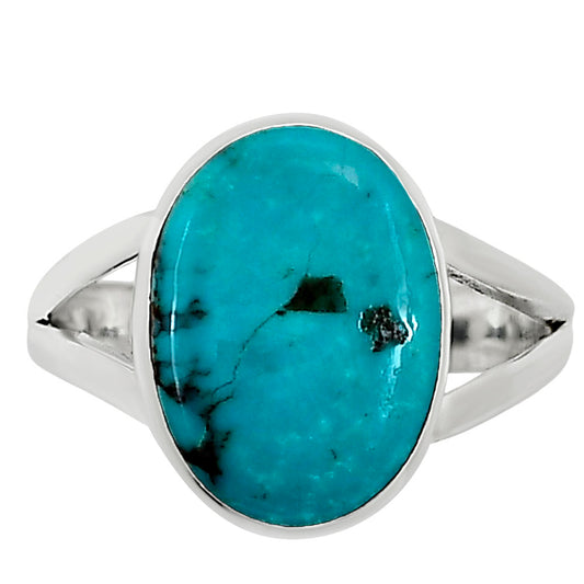 Natural Rare Turquoise Nevada Aztec Mt Ring size-7 R-1002 27-ER15753