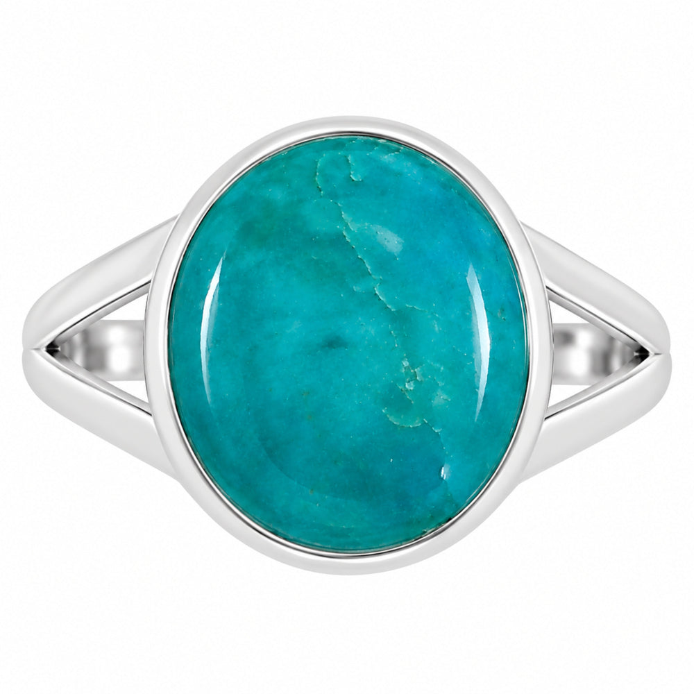 Natural Rare Turquoise Nevada Aztec Mt Ring size-7 R-1002 27-ER15755