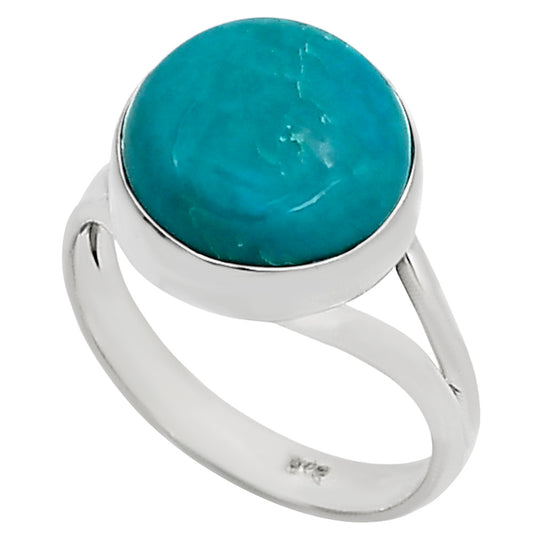 Natural Rare Turquoise Nevada Aztec Mt Ring size-7 R-1002 27-ER15755