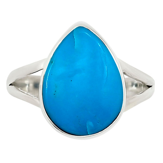 Natural Rare Turquoise Nevada Aztec Mt Ring size-7 R-1002 27-ER15759