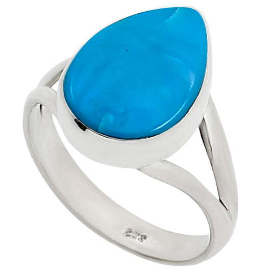 Natural Rare Turquoise Nevada Aztec Mt Ring size-7 R-1002 27-ER15759