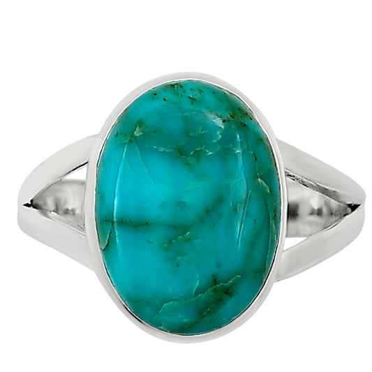Natural Rare Turquoise Nevada Aztec Mt Ring size-7 R-1002 27-ER15760