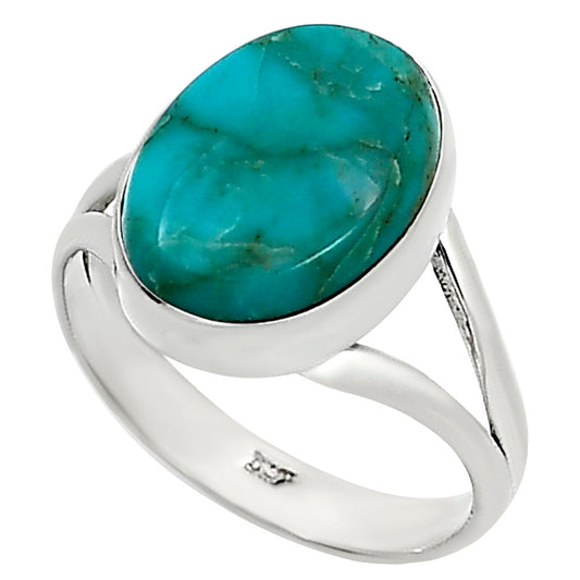 Natural Rare Turquoise Nevada Aztec Mt Ring size-7 R-1002 27-ER15760