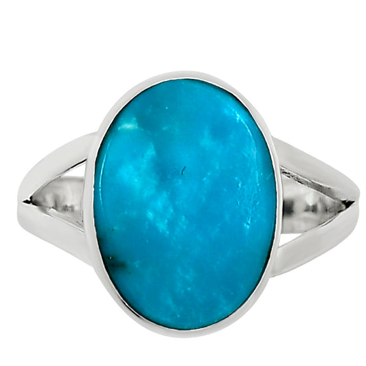 Natural Rare Turquoise Nevada Aztec Mt Ring size-7 R-1002 27-ER15761