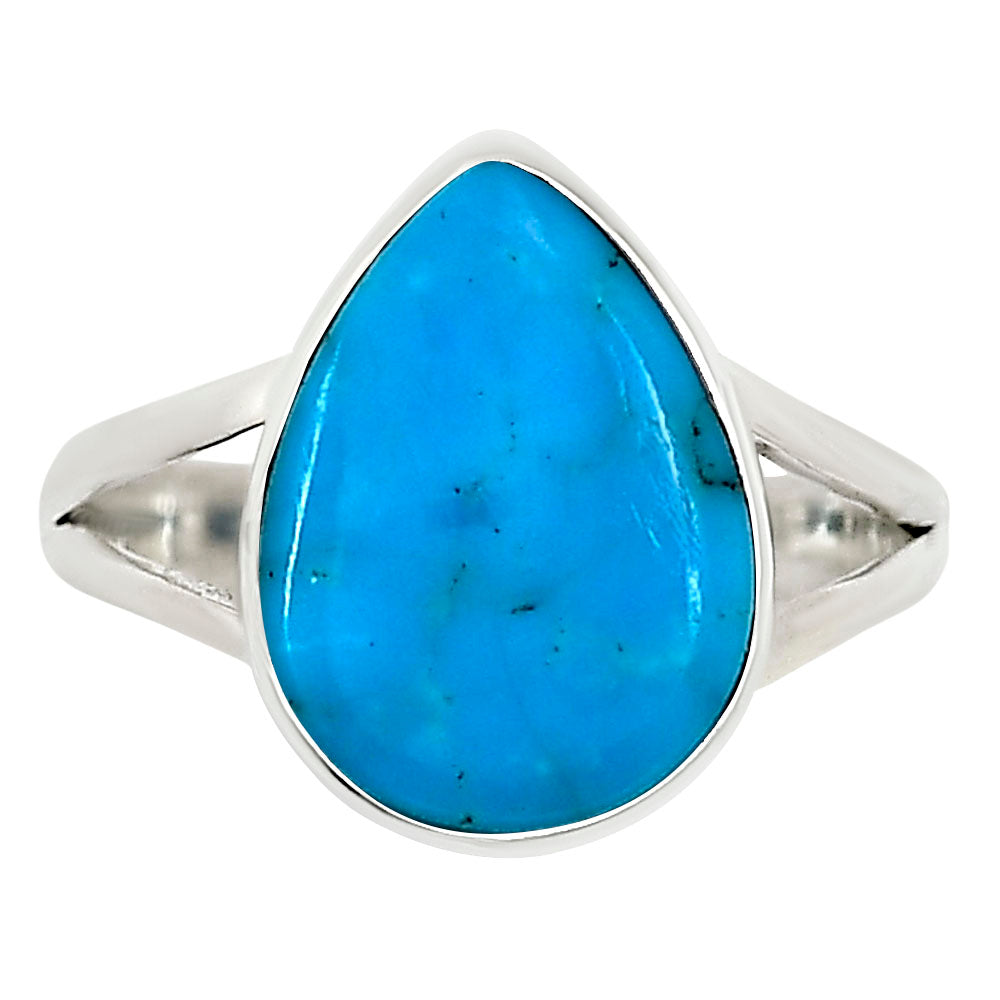 Natural Rare Turquoise Nevada Aztec Mt Ring size-7 R-1002 27-ER15762