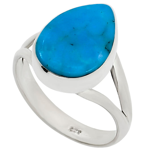 Natural Rare Turquoise Nevada Aztec Mt Ring size-7 R-1002 27-ER15762