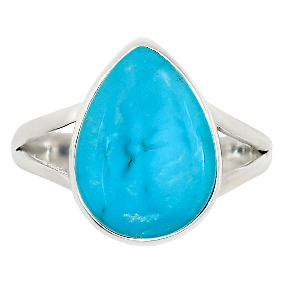 Natural Rare Turquoise Nevada Aztec Mt Ring size-7 R-1002 27-ER15764
