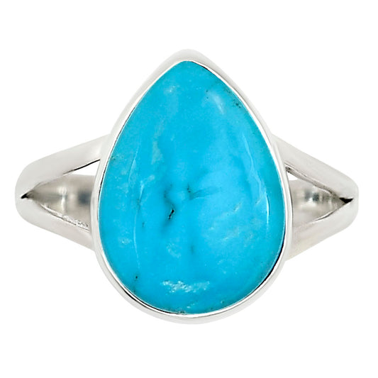 Natural Rare Turquoise Nevada Aztec Mt Ring size-7 R-1002 27-ER15764