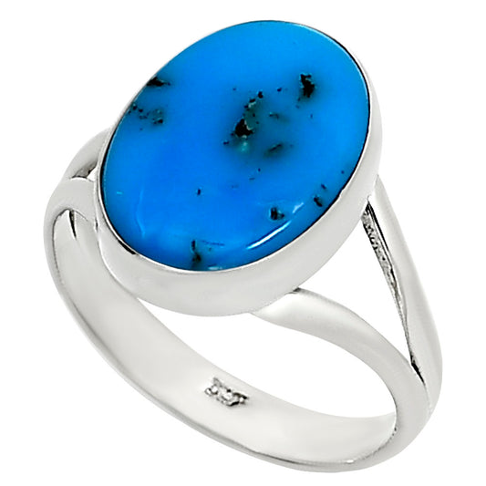 Natural Rare Turquoise Nevada Aztec Mt Ring size-8 R-1002 27-ER15777