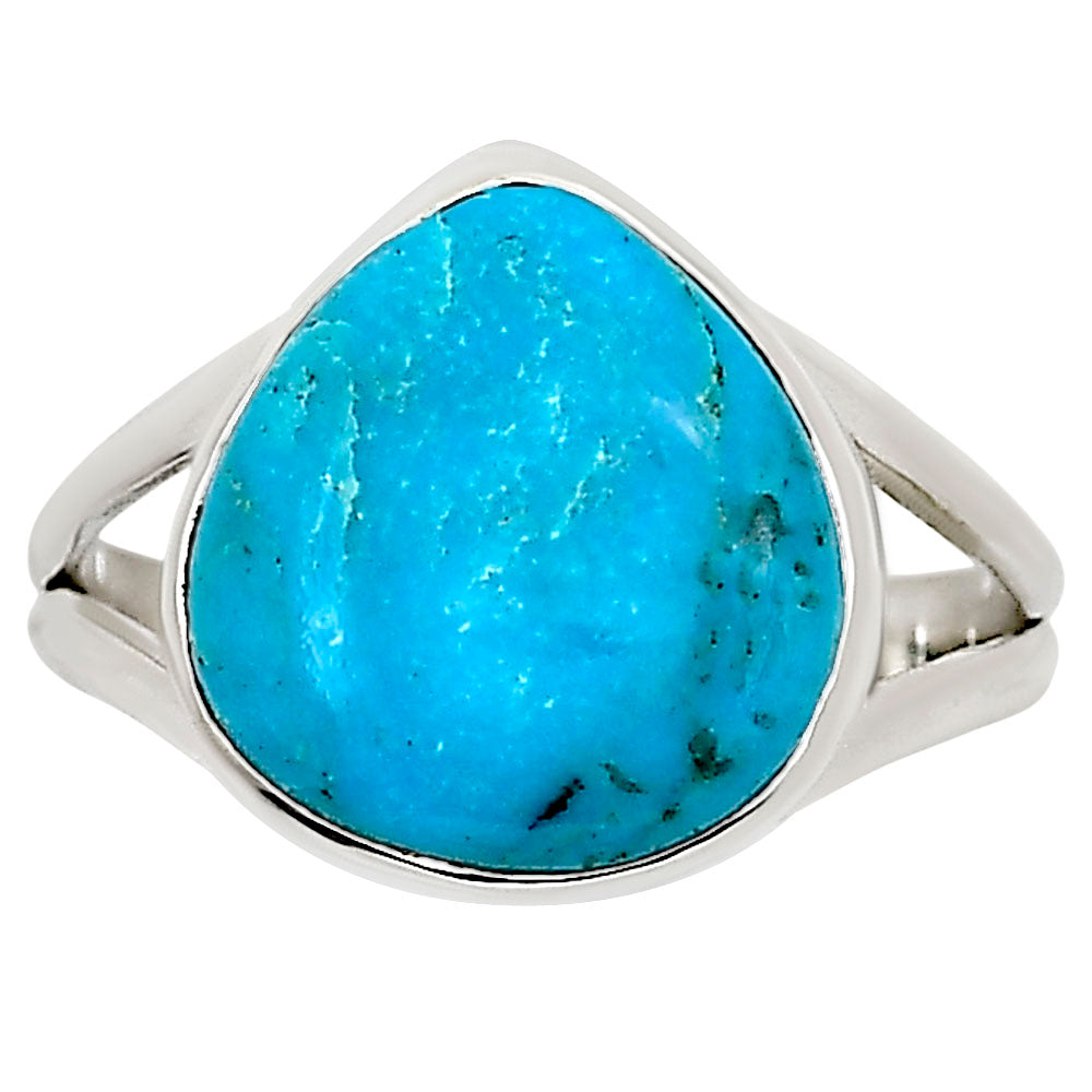 Natural Rare Turquoise Nevada Aztec Mt Ring size-8 R-1002 27-ER15778