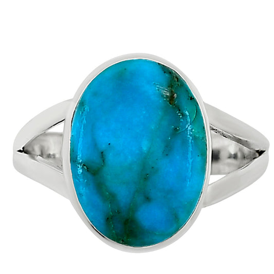 Natural Rare Turquoise Nevada Aztec Mt Ring size-8 R-1002 27-ER15780