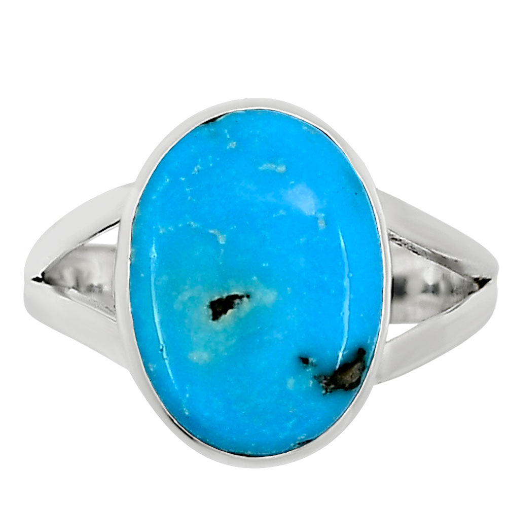 Natural Rare Turquoise Nevada Aztec Mt Ring size-8 R-1002 27-ER15787