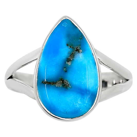 Natural Rare Turquoise Nevada Aztec Mt Ring size-9 R-1002 27-ER15791