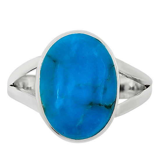Natural Rare Turquoise Nevada Aztec Mt Ring size-9 R-1002 27-ER15794