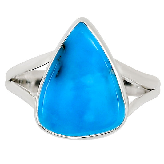 Natural Rare Turquoise Nevada Aztec Mt Ring size-9 R-1002 27-ER15796