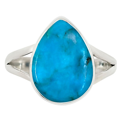 Natural Rare Turquoise Nevada Aztec Mt Ring size-9 R-1002 27-ER15807
